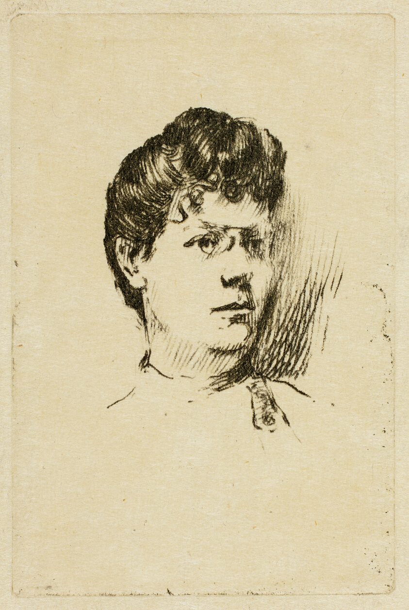 Sketch of a Woman's Head