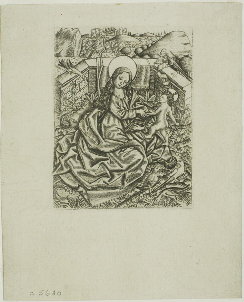 The Virgin and Child in the Garden