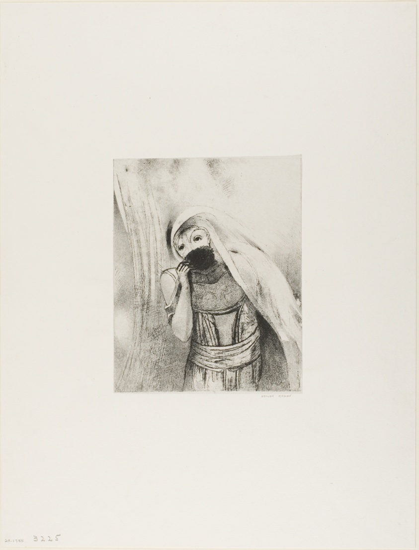 She Draws From Her Bosom a Sponge, Perfectly Black, and Covers it With Kisses, plate 8 of 24