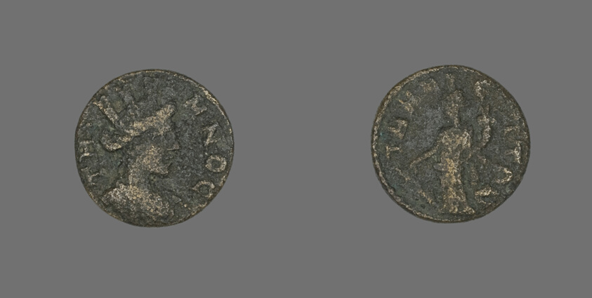 Coin Depicting the Amazon Cyme