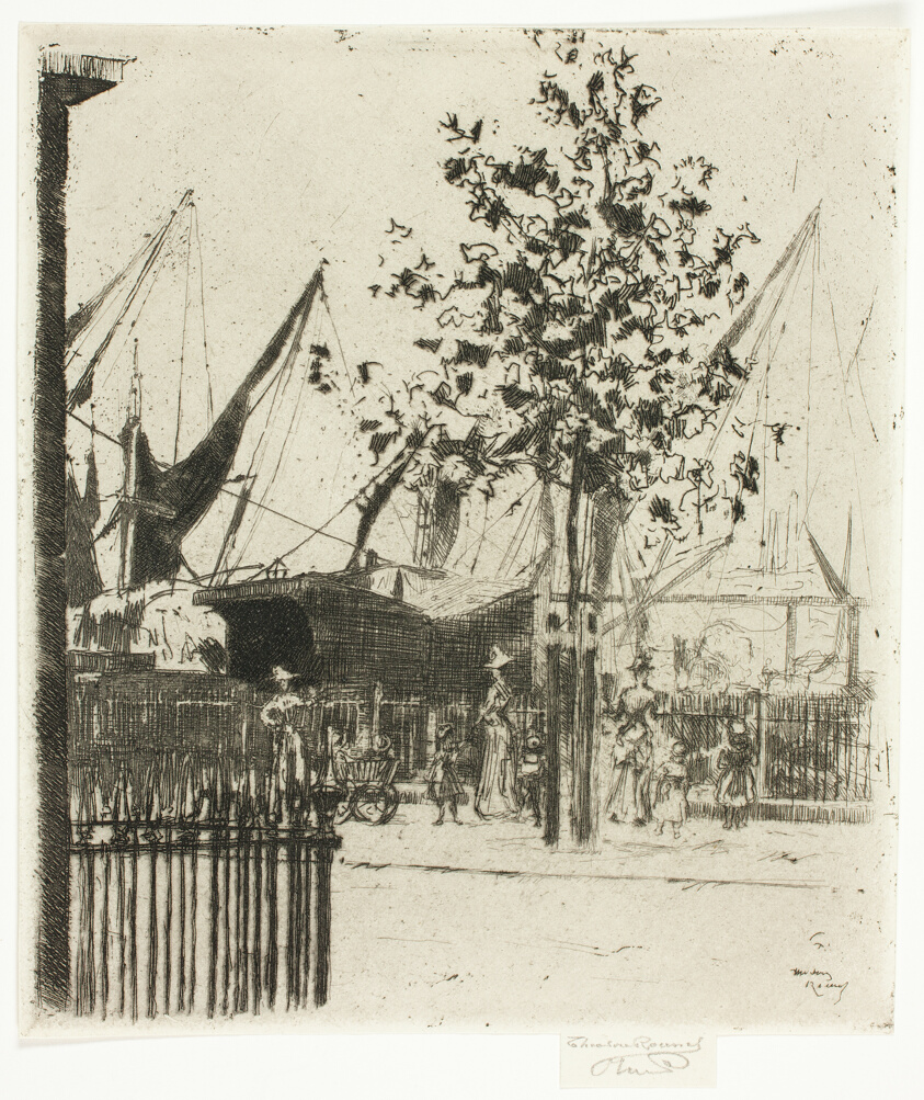 The Corner of Luna Street, Chelsea Embankment