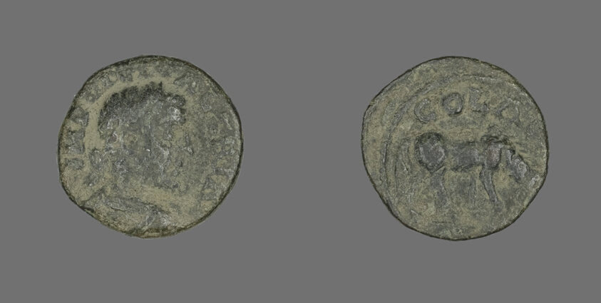 Coin Portraying Emperor Valerian (?)