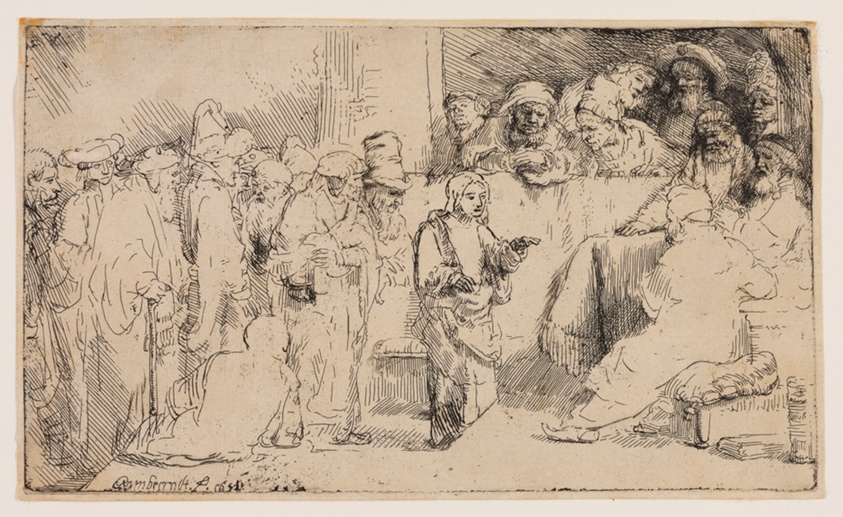 Christ Disputing with the Doctors: A Sketch