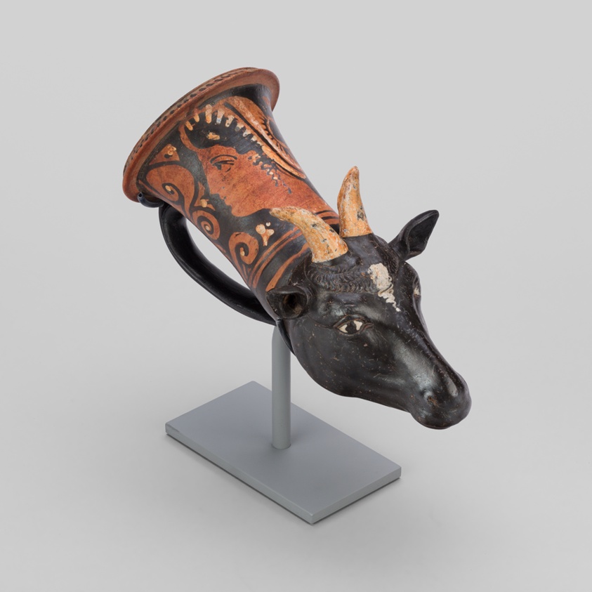 Rhyton (Drinking Vessel) in Shape of Sheep's Head