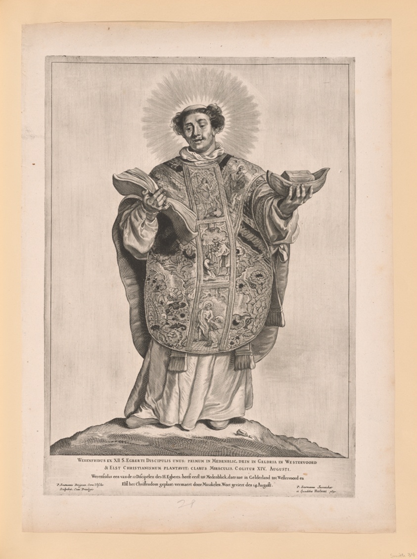 Saint Lebuin, from Saints of the North and South Netherlands