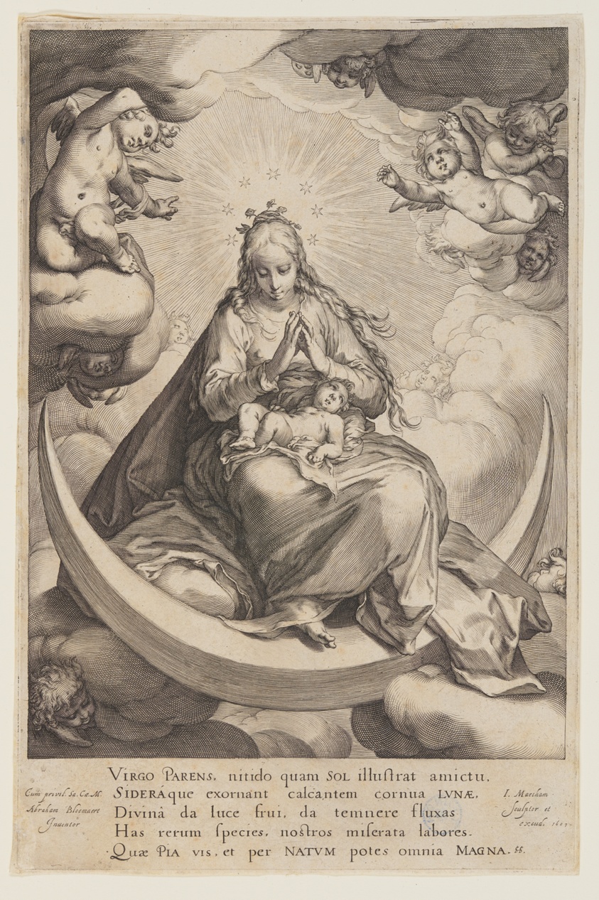 The Virgin and the Child on the Crescent