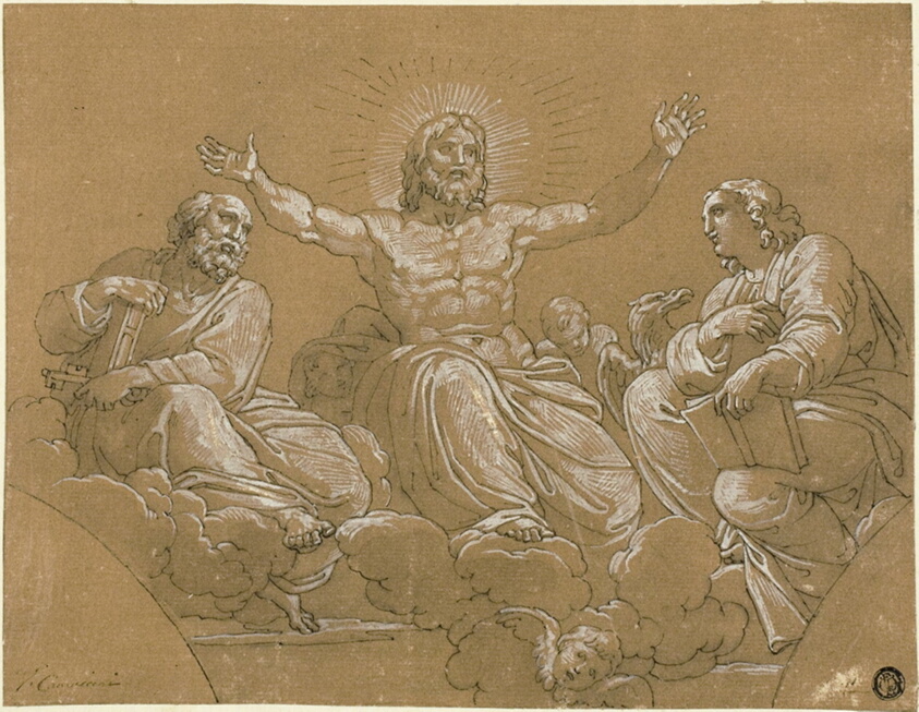 Christ in Glory with Saints