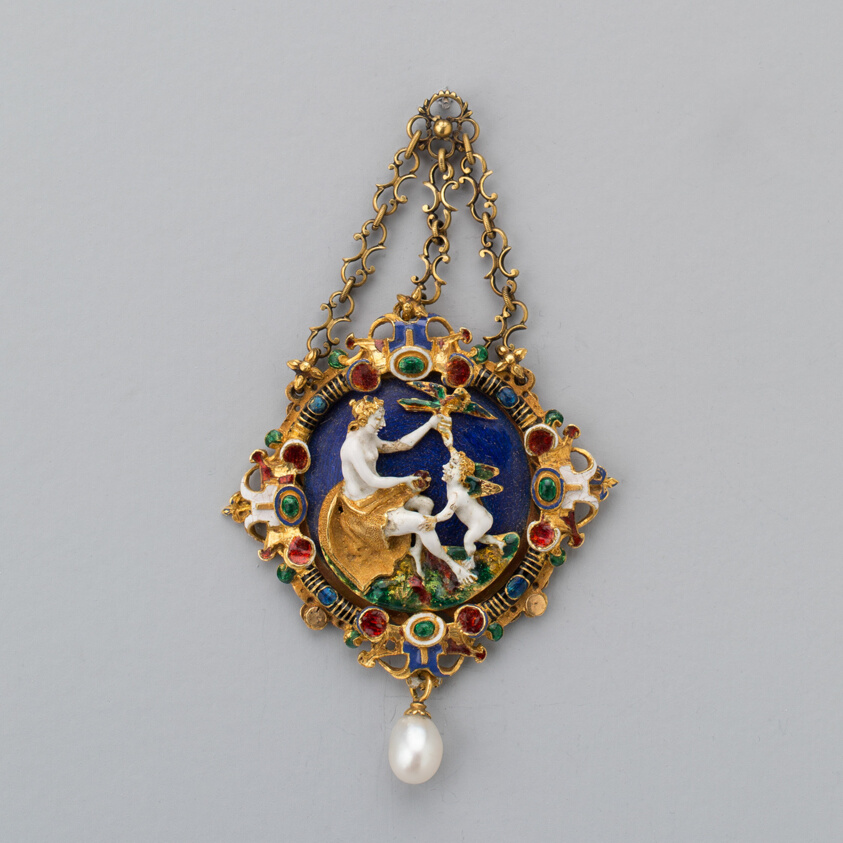 Pendant with Venus and Cupid