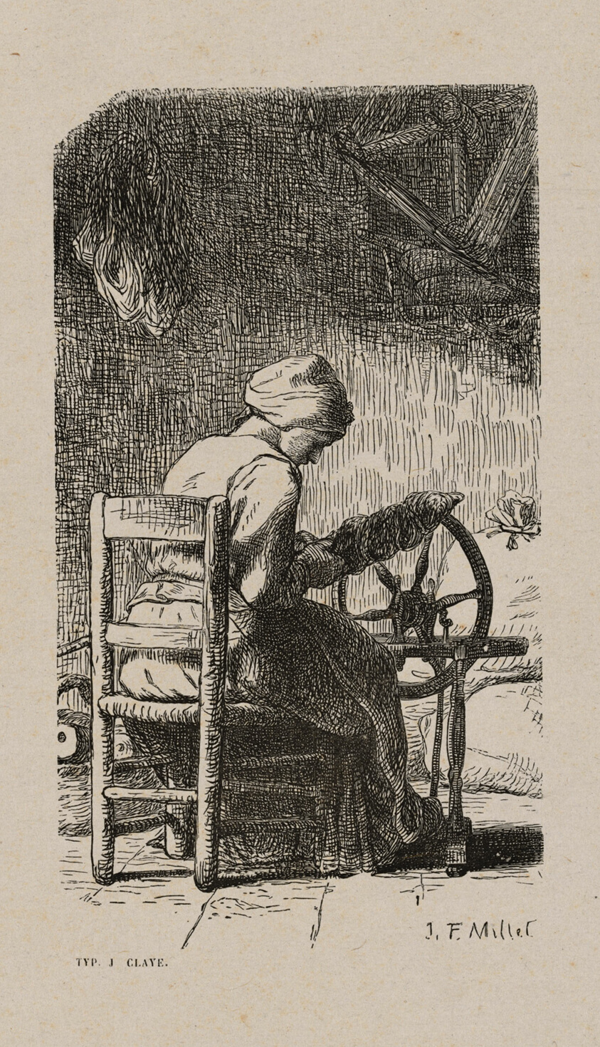 Woman Spinning