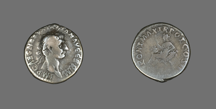 Denarius (Coin) Portraying Emperor Trajan