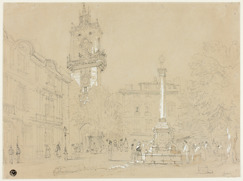 Square in Aix-en-Provence
