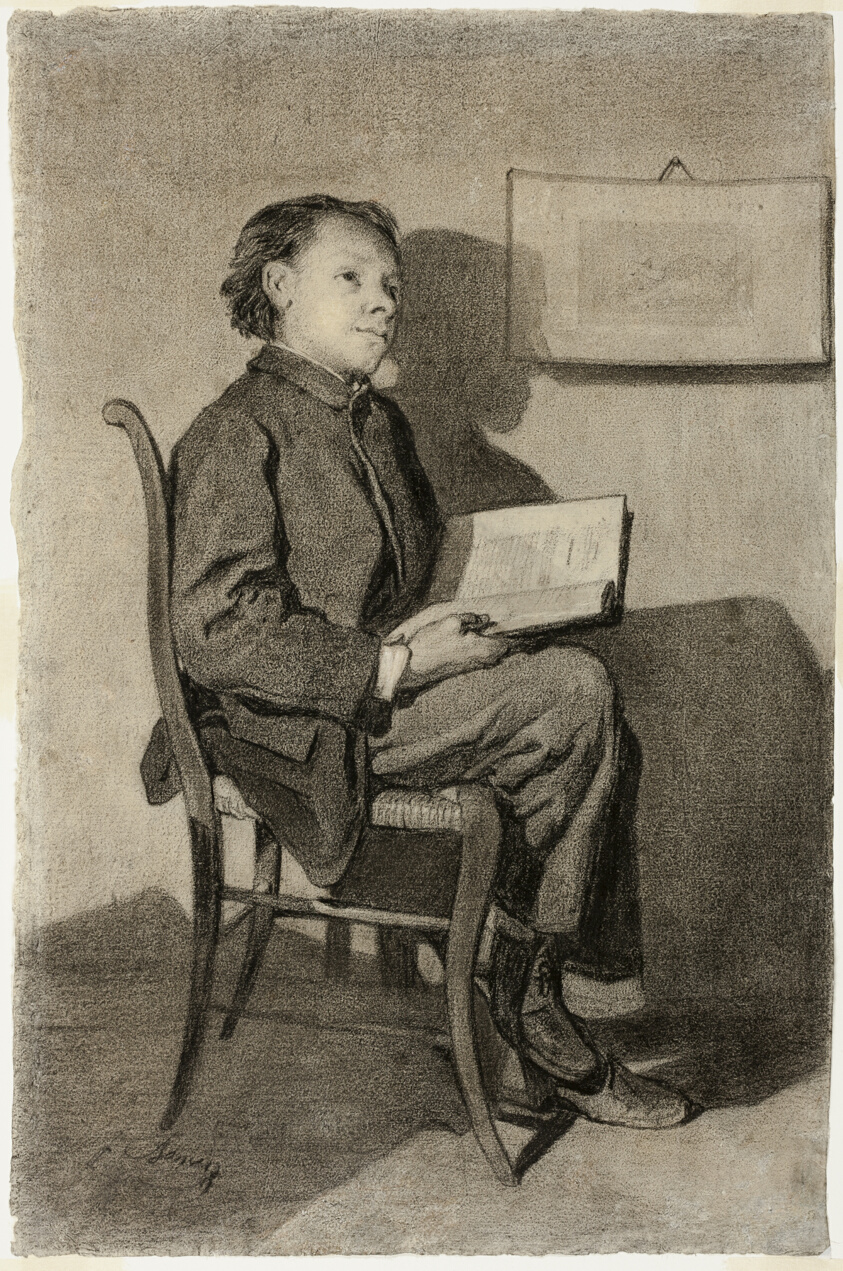Boy Reading