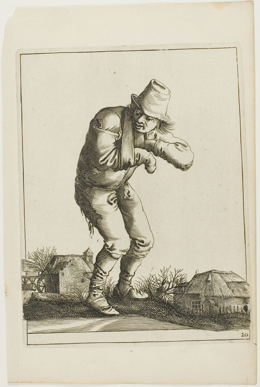 Tramp with a Sling, from T is al verwart-gaern (It's already confusing)
