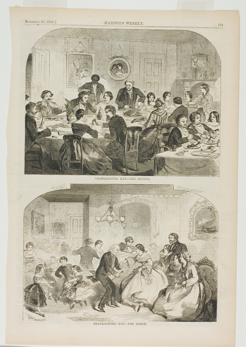 Thanksgiving Day—The Dinner and Thanksgiving Day—The Dance