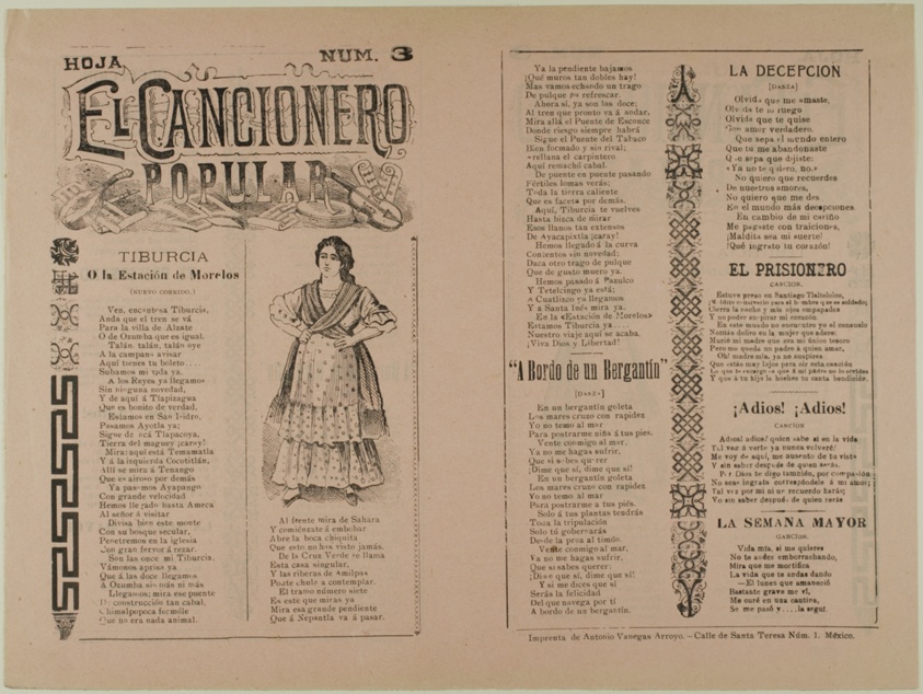 El cancionero popular, num. 3 (The Popular Songbook,  No. 3)