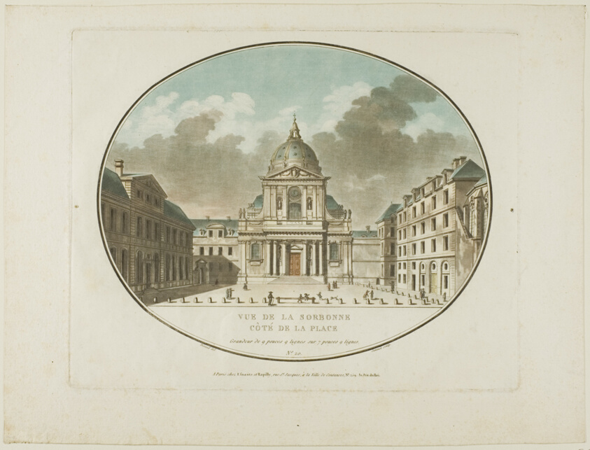View of the Sorbonne