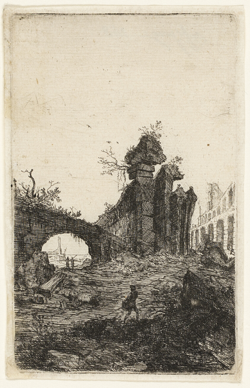 Ruins of the Colosseum, plate 10 from The Ruins of Rome