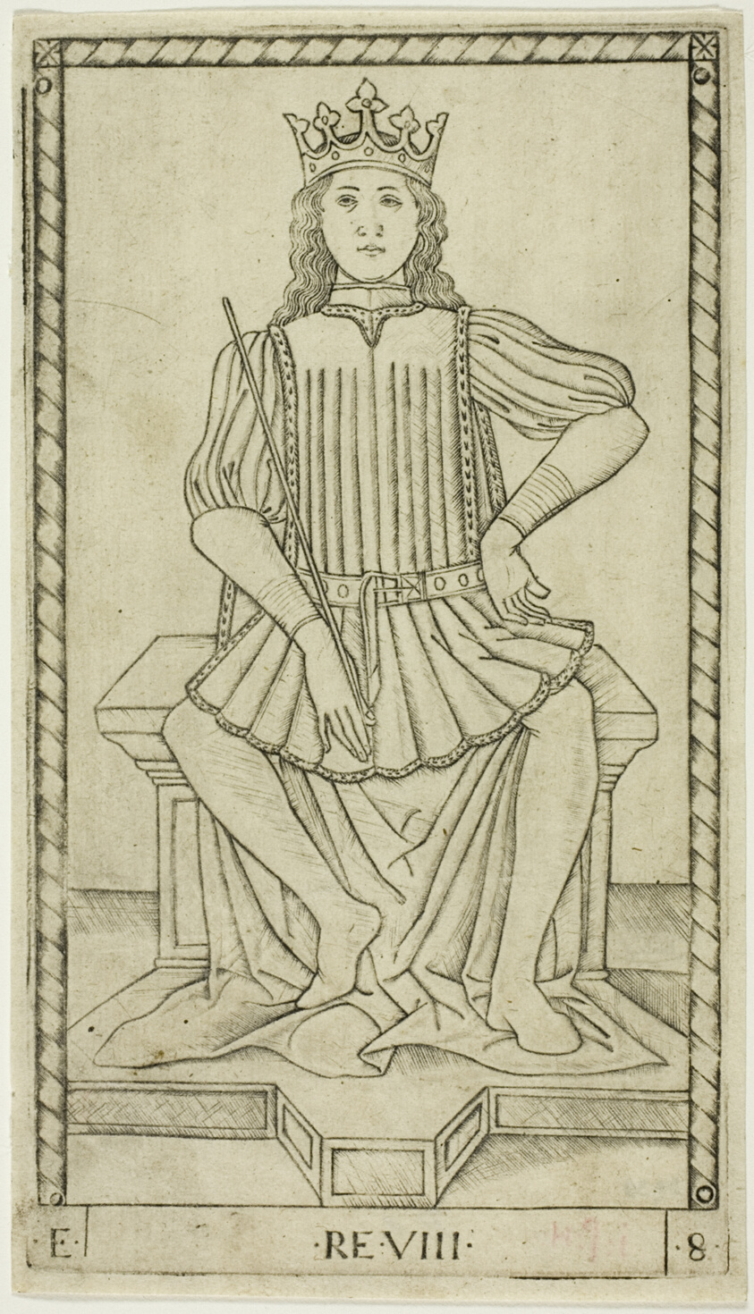 The King, plate eight from The Ranks and Conditions of Men