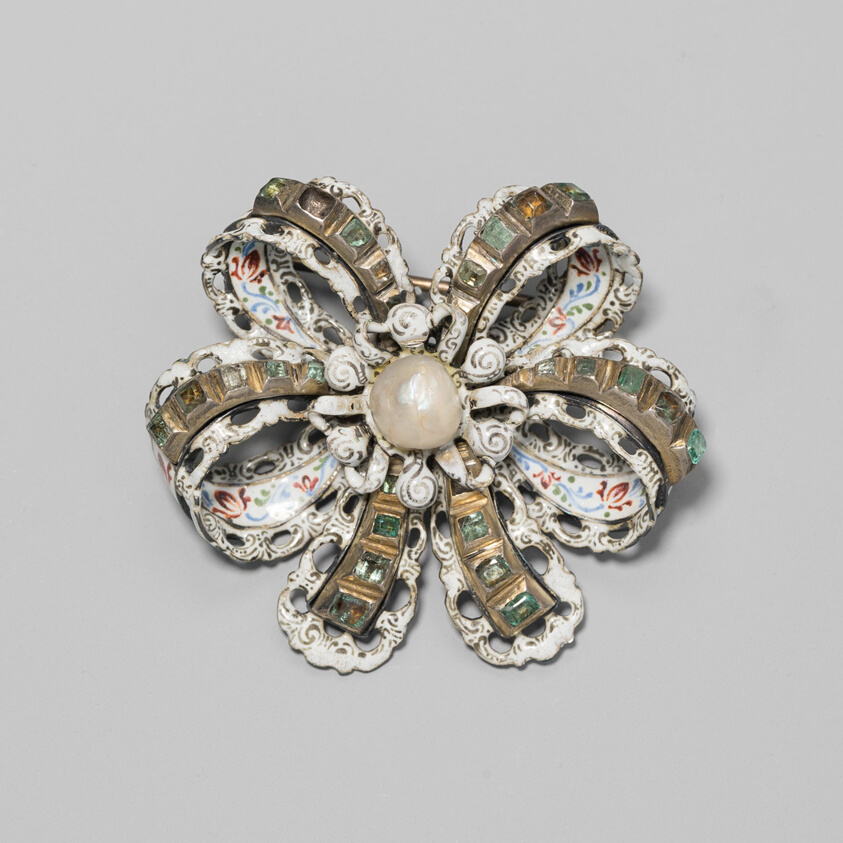 Brooch Shaped as a Bow