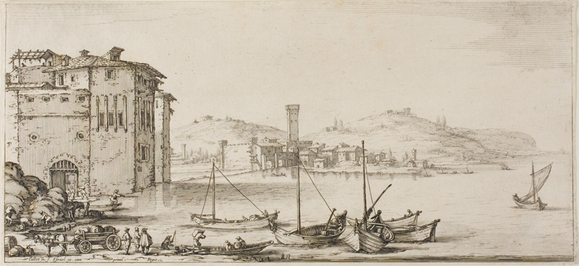 Loading Merchandise, from Various Scenes Designed in Florence