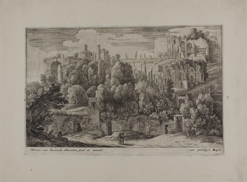 Antique Ruins of an Amphitheater