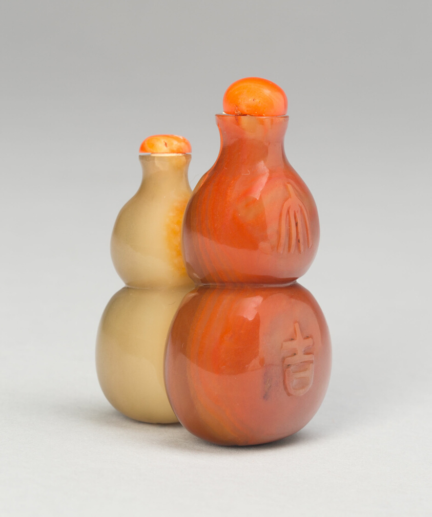 Gourd-Shaped Double Snuff Bottle