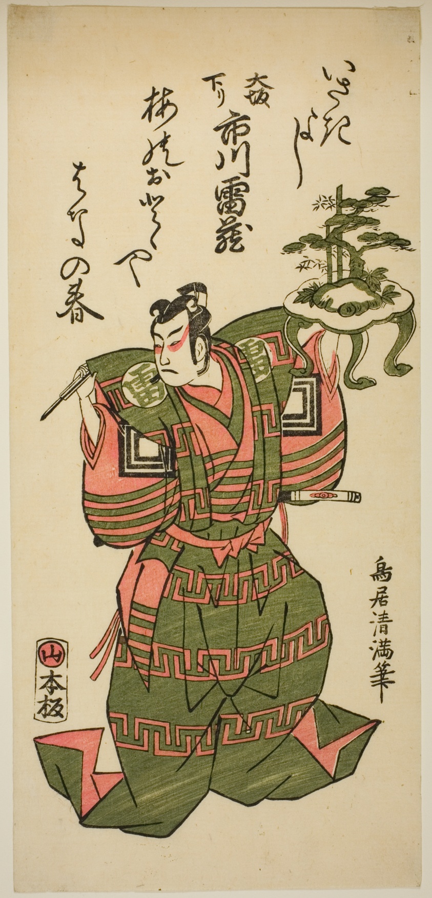 The Actor Ichikawa Raizo I