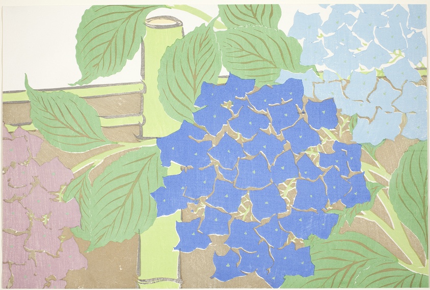 Hydrangeas, from the series "Worlds of Things (Momoyogusa)"