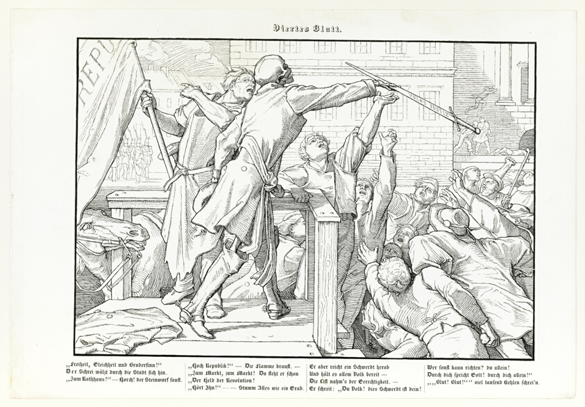 Auch ein Todtentanz, plate IV