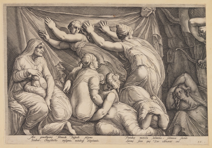 The Punishment of Niobe (Plate 1)