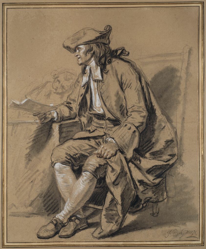 The Notary: A Study for "The Marriage Contract"