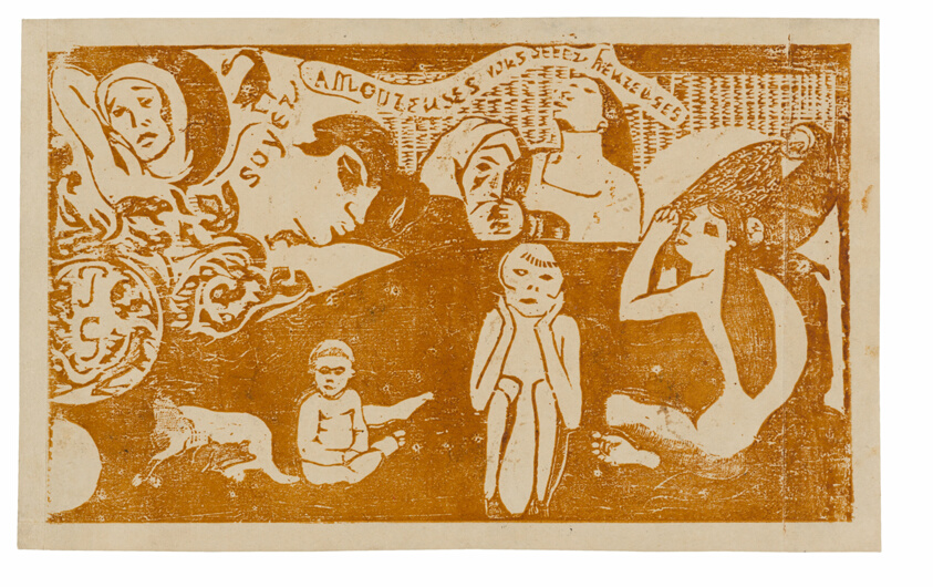 Soyez amoureuses, vous serez heureuses (Love, and You Will Be Happy), from the Suite of Late Wood-Block Prints