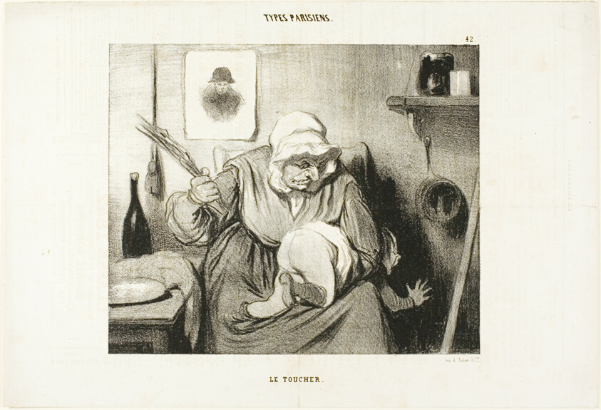 The Touch, plate 42 from Types Parisiens