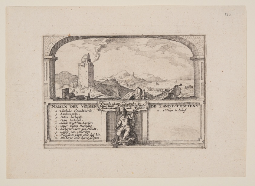 Beacon at Zandvoort, from Views in the Surroundings of Haarlem (Plaisante Plaetsen)