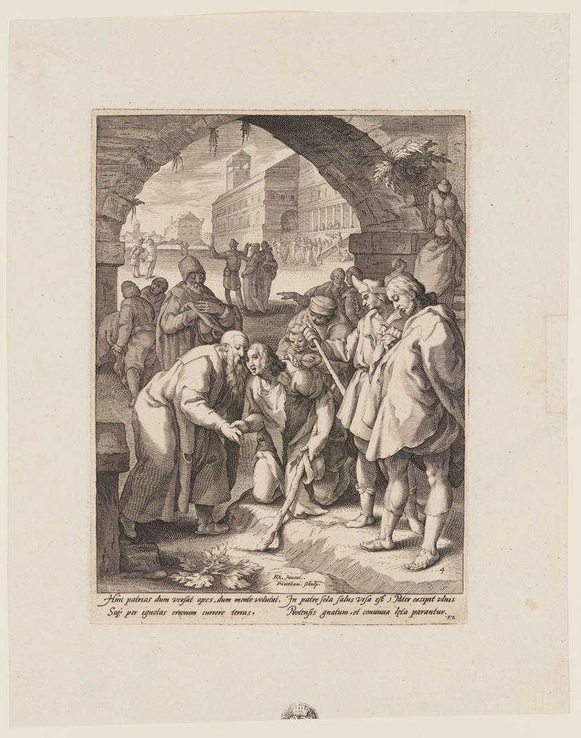 The Return of the Prodigal Son, from The History of the Prodigal Son