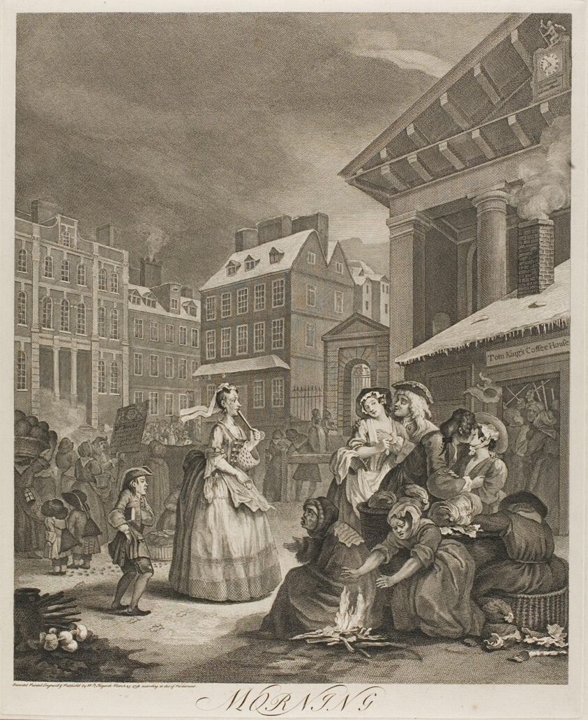 Morning, plate one from The Four Times of the Day
