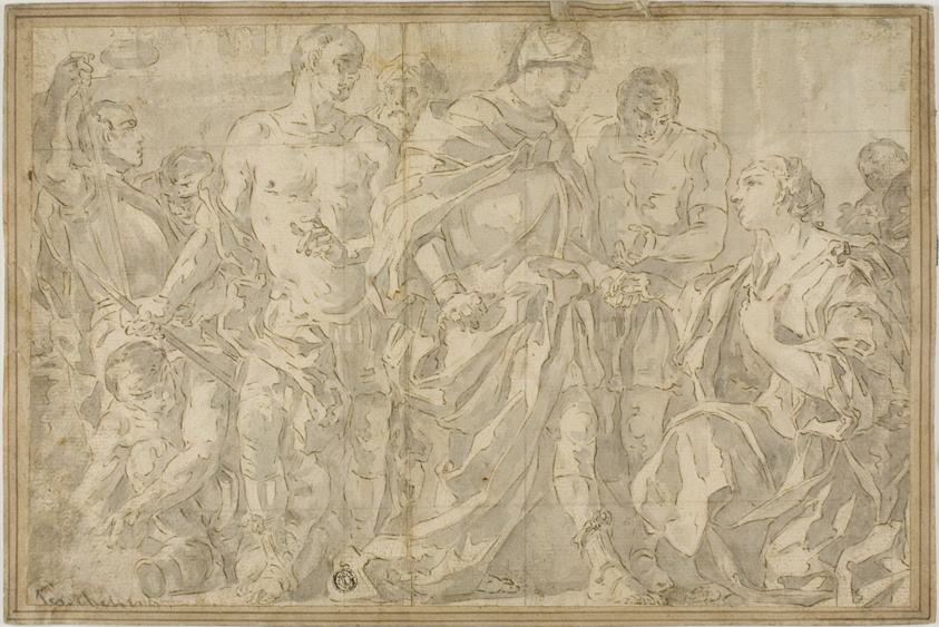 Abigail before David