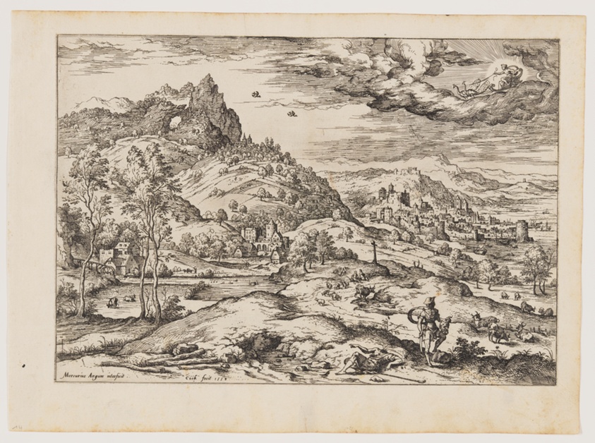 Mercury with Head of Argus in His Hand, from Landscapes with Biblical and Mythological Scenes
