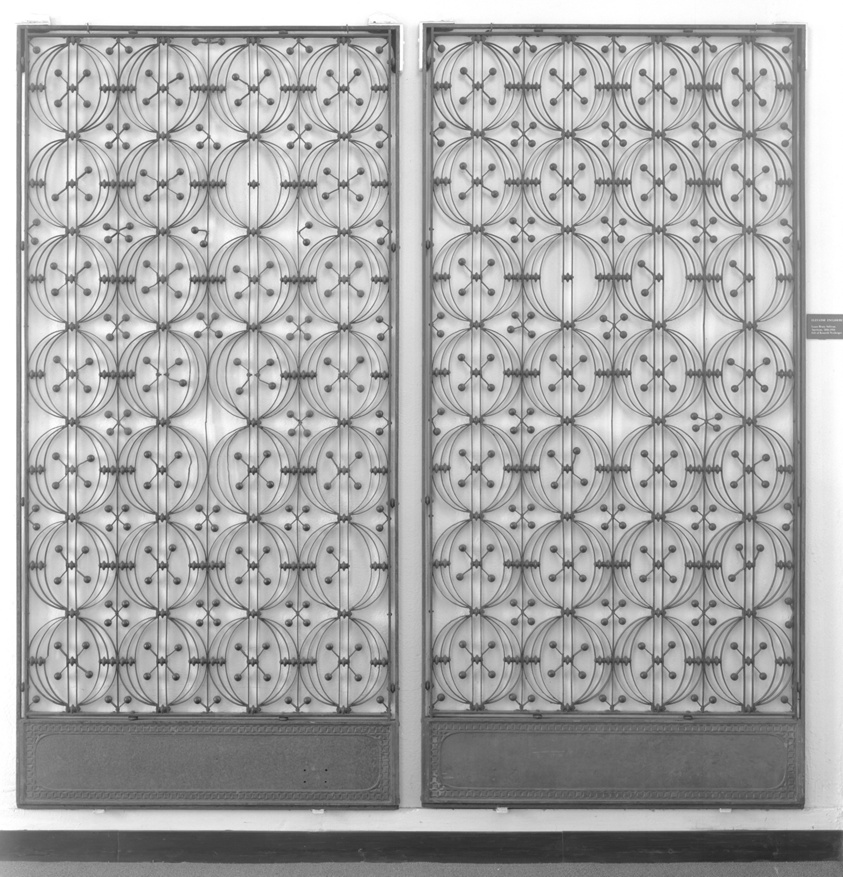 Elevator Grilles from the Chicago Stock Exchange
