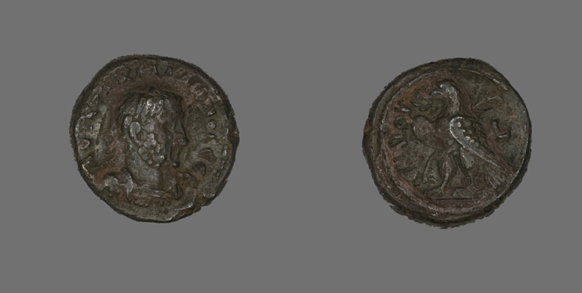 Tetradrachm (Coin) Portraying Emperor Gallienus