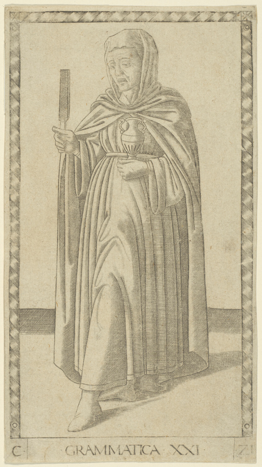 Grammar, plate 21 from Arts and Sciences
