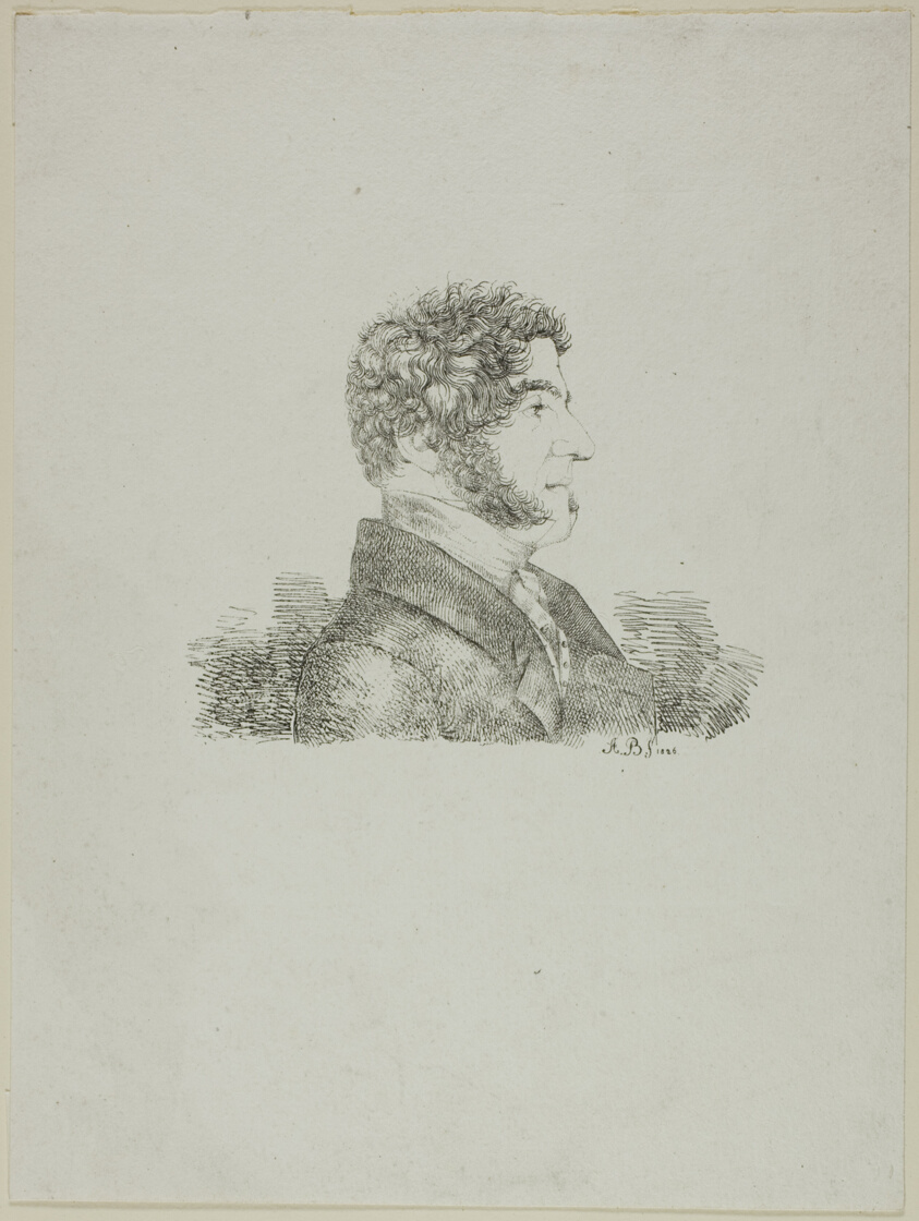 Portrait of a Man in Profile
