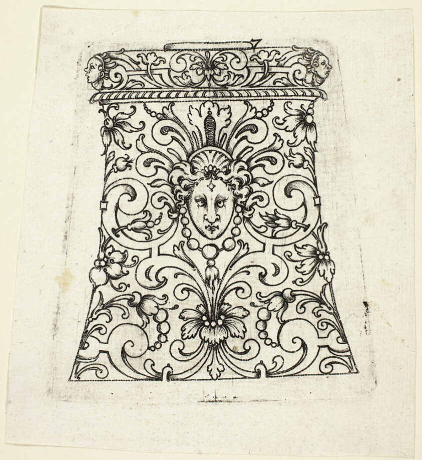 Plate 7, from twenty ornamental designs for goblets and beakers