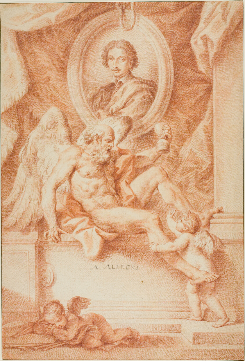 Allegory of Time in Honor of a Painter (Claude Lorrain?)