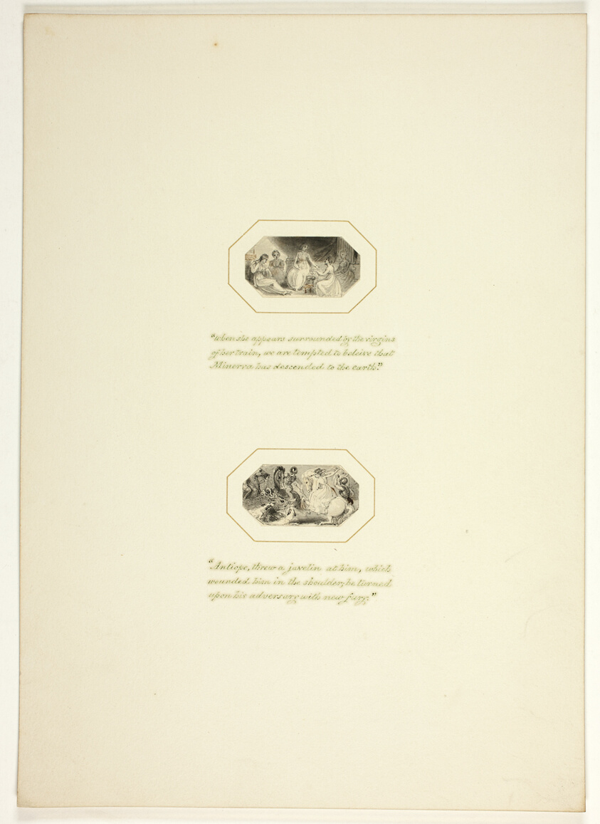 Study for a plate from Telemachus