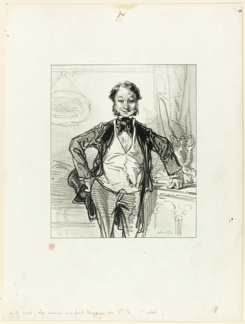 Husbands Always Make Me Laugh: I am Mme. Jolibiais' husband