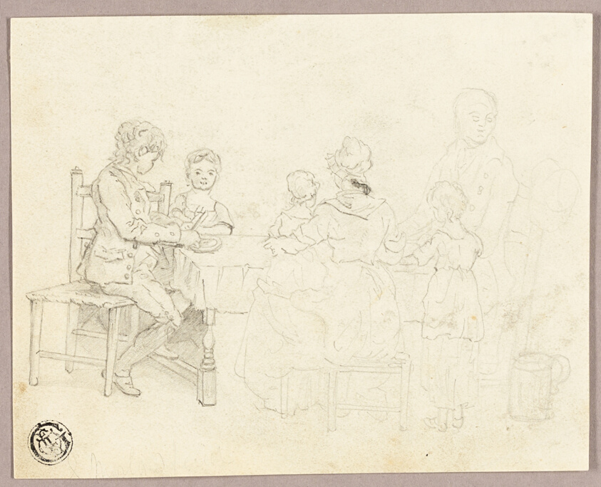 Family at a Table