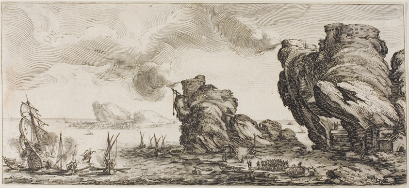 The Naval Battle, from Various Scenes Designed in Florence