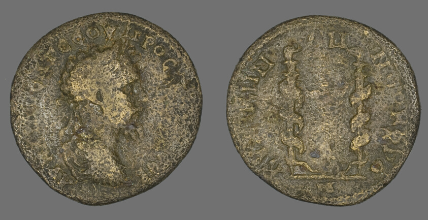 Coin Portraying Emperor Septimius Severus