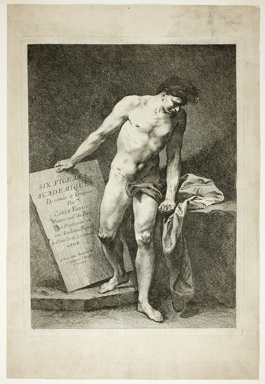 Title Page, from Six Figures Académiques (Six Academic Figures)